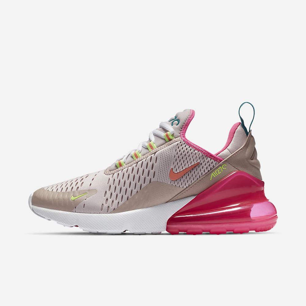 Sneakers Nike Air Max 270 Rose 4592-186 Barely Rose/Stone Mauve/Pink Blast/Atomic Pink Femme | RJR-59180444